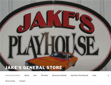 Tablet Screenshot of jakesgeneralstore.com